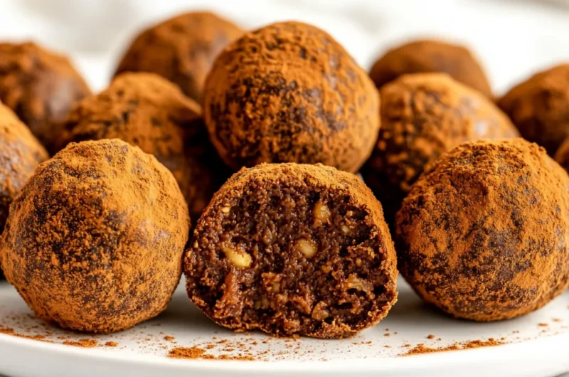 🍫 Chickpea Truffles (Healthy, No-Bake, and Totally Customizable!)